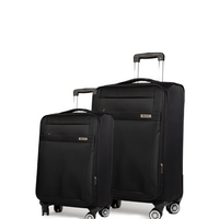 Βαλίτσα trolley Cardinal μικρή μεσαία 3400 50/60cm μαύρη