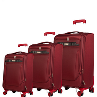 Βαλίτσες trolley (σετ 3 τεμαχίων) Cardinal 3300 μπορντό