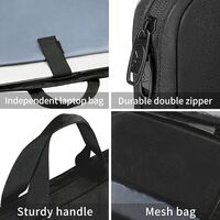 Υφασμάτινος Χαρτοφύλακας Matein 15,6  laptop 5L 1025 μαύρο