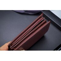 Δερμάτινο πορτοφόλι Bull Captain QB-027 καφέ