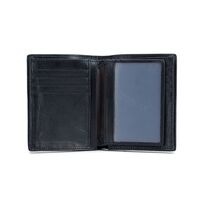 Δερμάτινο πορτοφόλι Bull Captain QB-027 μαύρο