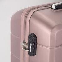 Σετ 3 Βαλίτσες BENZI Ροζ/Χρυσό BZ5583