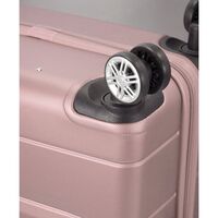 Σετ 3 Βαλίτσες BENZI Ροζ/Χρυσό BZ5583