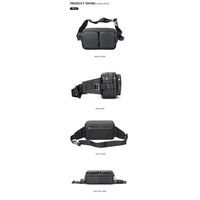 Δερμάτινο τσαντάκι μέσης Cardinal 1230 black