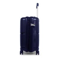 Σετ 3 Βαλίτσες με Προέκταση AMBER Μπλε AM1006