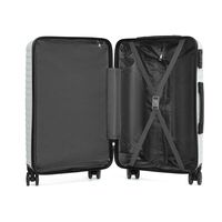 Σετ 3 Βαλίτσες Amber Off White AM1015