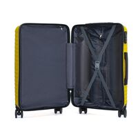 Σετ 3 Βαλίτσες Amber Κίτρινο AM1015