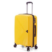 Σετ 3 Βαλίτσες με Προέκταση BENZI Κίτρινο BZ5710