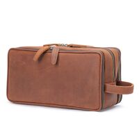 Δερμάτινο Νεσεσέρ – Τσαντάκι Χειρός Cardinal 3007 coffee