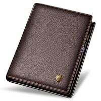 Δερμάτινο Ανδρικό πορτοφόλι Laorentou 321j002L καφέ