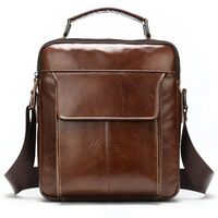 Τσαντάκι Ώμου Δερμάτινο Καφέ Cardinal 369