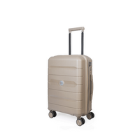Βαλίτσα καμπίνας με αποσπόμενα ροδάκια Cardinal 4004/55 μπεζ