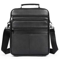 Ανδρική Δερματίνη Τσάντα Ώμου Cardinal 6173 μαύρο