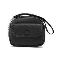 Mini Πορτοφόλι Χειρός Pierre Loues PL967-16-A01 μαύρο