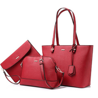 Γυναικείο σετ τσάντας ώμου/χιαστί/χειρός φορητού υπολογιστή Lovevook 13,3'' WB0976 κόκκινο
