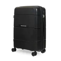 Βαλίτσα μεγάλη 4 ρόδες Newcom (PP) N1595/70 μαύρο