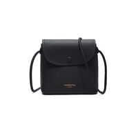 Γυναικεία Τσάντα Δερμάτινη Χιαστί Laorentou 953111L μαύρο