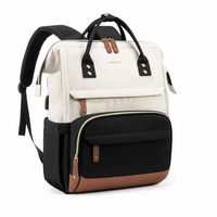 Γυναικείο Σακίδιο Φορητού Υπολογιστή Lovevook 15,6'' MB2046 beige/black/brown