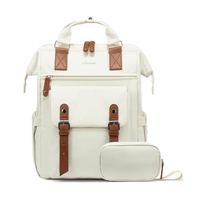 Γυναικείο Σετ Σακίδιο Φορητού Υπολογιστή τσάντα χειρός Lovevook 15,6'' WB1930 beige