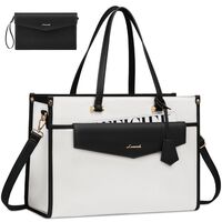 Γυναικείο σετ τσάντας ώμου/χιαστί φορητού υπολογιστή Lovevook 16'' WB3152 beige/black