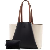 Γυναικείo σετ τσάντα ώμου/χειρός φορητού υπολογιστή Lovevook 15,6'' WB3269 white/black