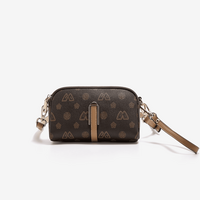 Γυναικεία Τσάντα PVC Χιαστί Foxer 9158064F καφέ