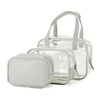 Νεσεσέρ Σετ 3 τεμαχίων BENZI Ασημί BZ5858