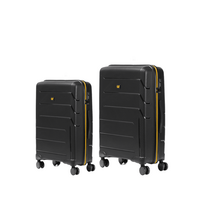 Σετ Βαλιτσών μεσαία μεγάλη Venture 84922-01 60/70 μαύρο