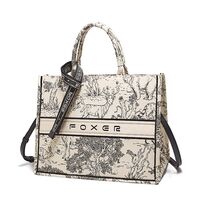 Γυναικεία Τσάντα Χειρός Foxer 9165033F black white