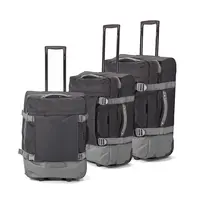 Σετ 3 Βαλίτσες BENZI Μαύρο BZ5850