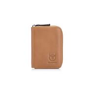 Δερμάτινο πορτοφόλι καρτοθήκη Bull Captain KB05 καφέ ανοιχτό