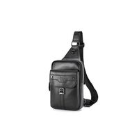 Δερμάτινο Τσαντάκι Στήθους Bull Captain XB 096 μαύρο