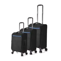 Σετ 3 Βαλίτσες με προέκταση BENZI Μαύρο BZ5826