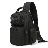 Στρατιωτικό Τσαντάκι Στήθους Tactical Cardinal MT4080 μαύρο