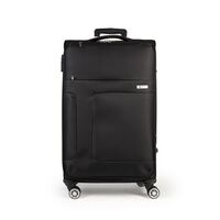 Βαλίτσα trolley Cardinal 3800 μεσαία 66x25x40 cm μαύρη