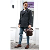 Τσαντάκι Ώμου Δερμάτινο Καφέ Cardinal 379