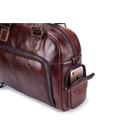 Δερμάτινος χαρτοφύλακας Bull Captain GWB-047 καφέ