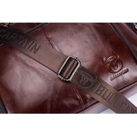 Δερμάτινος χαρτοφύλακας Bull Captain GWB-047 καφέ