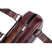 Δερμάτινος χαρτοφύλακας Bull Captain GWB-047 καφέ