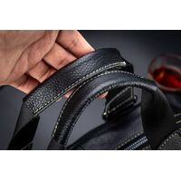 Δερμάτινος χαρτοφύλακας Bull Captain GWB-047 μαύρο