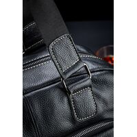 Δερμάτινος χαρτοφύλακας Bull Captain GWB-047 μαύρο