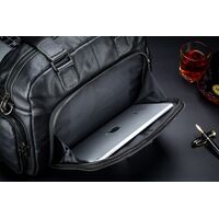 Δερμάτινος χαρτοφύλακας Bull Captain GWB-047 μαύρο