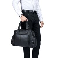 Δερμάτινος χαρτοφύλακας Bull Captain GWB-047 μαύρο