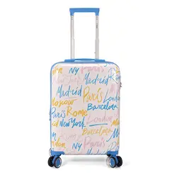 Βαλίτσα Καμπίνας Με Προέκταση Benzi (55x35x20-23cm) Πολύχρωμο BZ5849