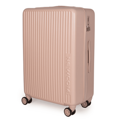 Βαλίτσα μεγάλη με ρόδες Newcom (ABS+PC) N1490/70 ροζ