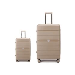 Σετ Βαλίτσες Cardinal 4004 καμπίνας μεγάλη 76,5x31x49 cm + 55x35x23 cm μπεζ
