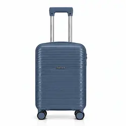 Βαλίτσα Καμπίνας Με Προέκταση AMBER AM1020 (55x35x22-27 cm) Μπλε