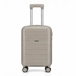 Βαλίτσα Καμπίνας Με Προέκταση AMBER AM1020 (55x35x22-27 cm) Μπεζ
