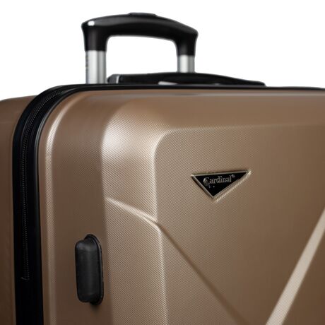 Βαλίτσα trolley Cardinal μικρή μεσαία 2011 50/60 cm σαμπανί