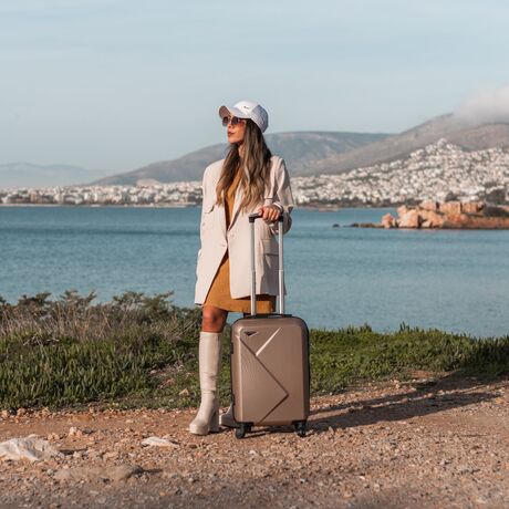 Βαλίτσα trolley Cardinal καμπίνας 2011/50cm σαμπανί